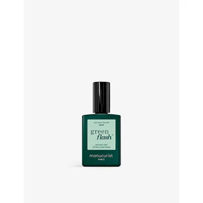 Manucurist Green Flash Nail Polish 15ml In Transparent