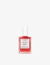 Manucurist Raspberry Active Glow Nail Polish 15ml In Raspberry