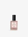 Manucurist Shell Beige Green Old Rose Nail Polish 15ml In White