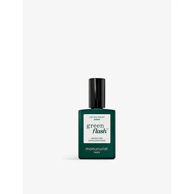 Manucurist Green Flash Nail Polish 15ml In Transparent