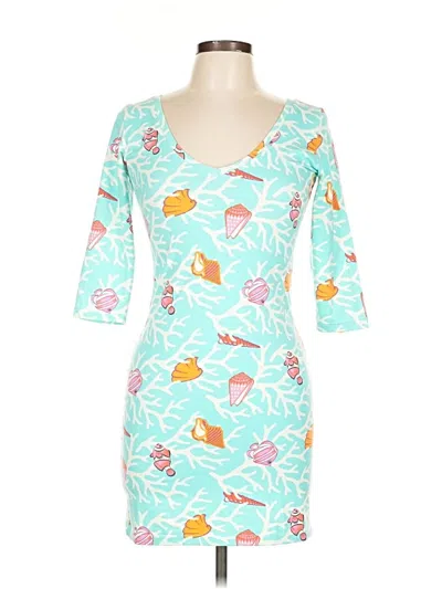 Pre-owned Manuel Canovas Casual Dress In Blue