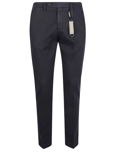 Manuel Ritz American Pocket Trousers In Blue