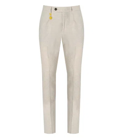 Manuel Ritz Beige Trouser