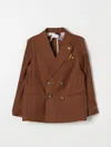 Manuel Ritz Blazer  Kids Color Brown In Brown