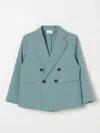 MANUEL RITZ BLAZER MANUEL RITZ KIDS COLOR GREEN,F48236012