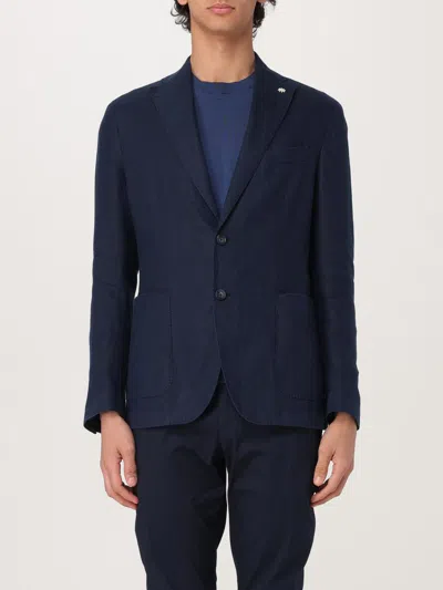 MANUEL RITZ BLAZER MANUEL RITZ MEN COLOR BLUE,G54329009