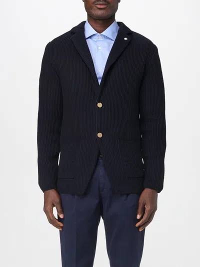 Manuel Ritz Blazer  Men Color Blue