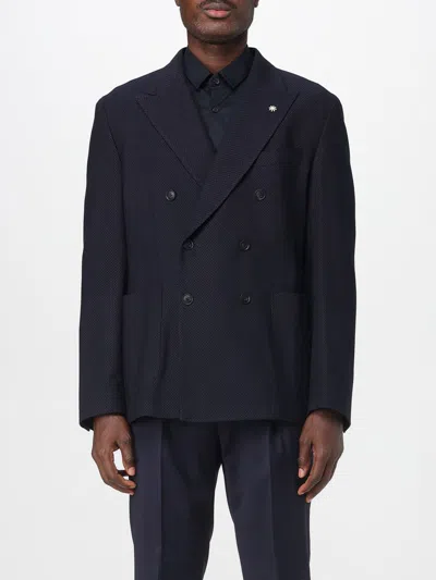 Manuel Ritz Blazer  Men Color Blue