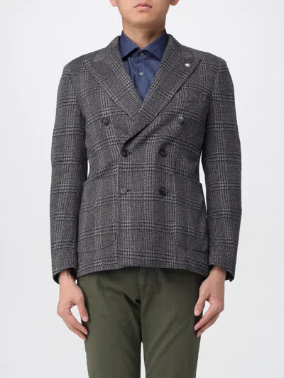 Manuel Ritz Blazer  Men Color Blue