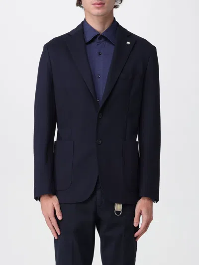 Manuel Ritz Blazer  Men Color Blue