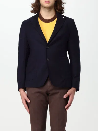 Manuel Ritz Blazer  Men Color Blue