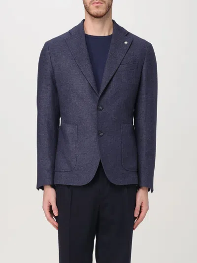 Manuel Ritz Blazer  Men Color Blue In Blau