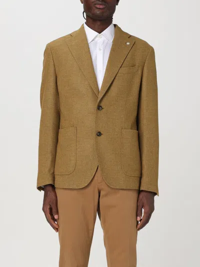 Manuel Ritz Blazer  Men Color Ocher In Ocker