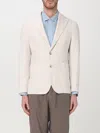 Manuel Ritz Blazer  Men Color Yellow Cream In White