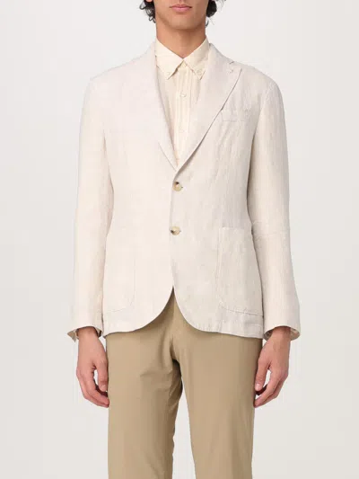 MANUEL RITZ BLAZER MANUEL RITZ MEN COLOR YELLOW CREAM,G54329090