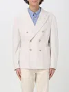 Manuel Ritz Jacket  Men Color Yellow Cream