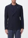 Manuel Ritz ブレザー  メンズ カラー ブルー In Blue