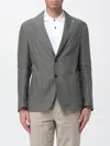 Manuel Ritz ブレザー  メンズ カラー グリーン In Gray
