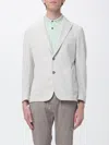 Manuel Ritz ブレザー  メンズ カラー ベージュ In White