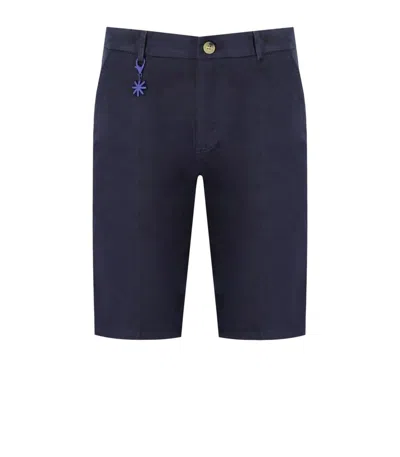 MANUEL RITZ MANUEL RITZ BLUE BERMUDASHORTS
