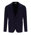 Manuel Ritz Blue Single Breasted Jacket