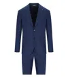 Manuel Ritz Partially Lined Bright Blue Drop 8 Suit