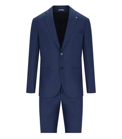 MANUEL RITZ MANUEL RITZ BLUE SUIT