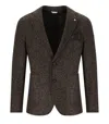 Manuel Ritz Brown Single Breasted Jacket