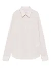 Manuel Ritz Button-placket Shirt In White