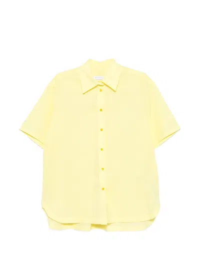 Manuel Ritz Button Shirt In Yellow