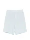 Manuel Ritz Button Shorts In Gray