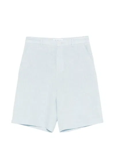 Manuel Ritz Button Shorts In Gray