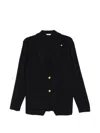 Manuel Ritz Single-breasted Blazer In Black