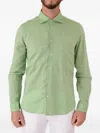 Manuel Ritz Buttoned Shirt In Green