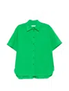 Manuel Ritz Buttoned Shirt In Green