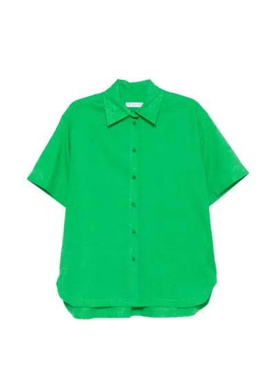 Manuel Ritz Buttoned Shirt In Green