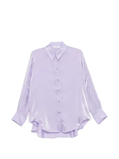 Manuel Ritz Buttoned Shirt In Purple