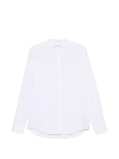 Manuel Ritz Buttoned Shirt In White