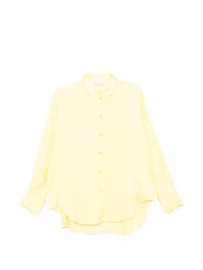 Manuel Ritz Buttoned Shirt In Yellow