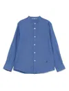 Manuel Ritz Logo-embroidered Shirt In Blue