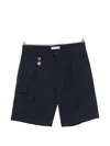 Manuel Ritz Cargo-pocket Shorts In Blue