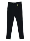 Manuel Ritz Charm-embellished Trousers In Black
