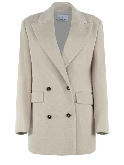 Manuel Ritz Coat In Grey