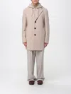 Manuel Ritz Coat  Men Color Beige In Neutral