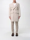 Manuel Ritz Coat  Men Color Beige In Neutral