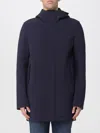 Manuel Ritz Coat  Men Color Blue In Blue