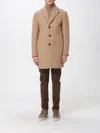 Manuel Ritz Coat  Men Color Camel In Brown
