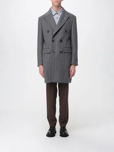 Manuel Ritz Coat  Men Color Grey In Gray