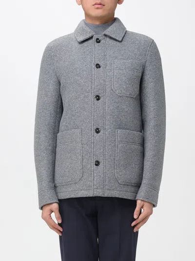 Manuel Ritz Coat  Men Color Grey In Gray
