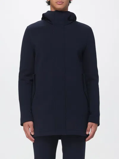 Manuel Ritz Coat Men Color Blue In Black